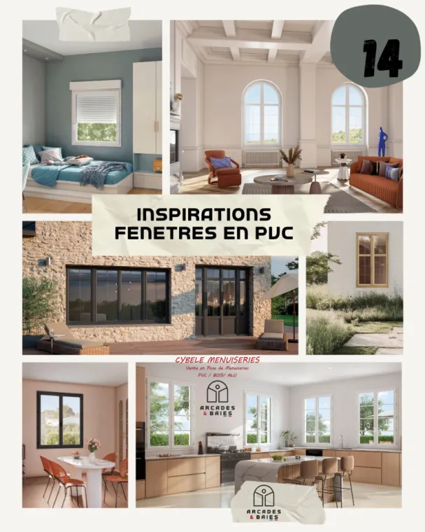 Case 14 : Fenêtre en PVC, Castelnaudary, Cybèle Menuiseries